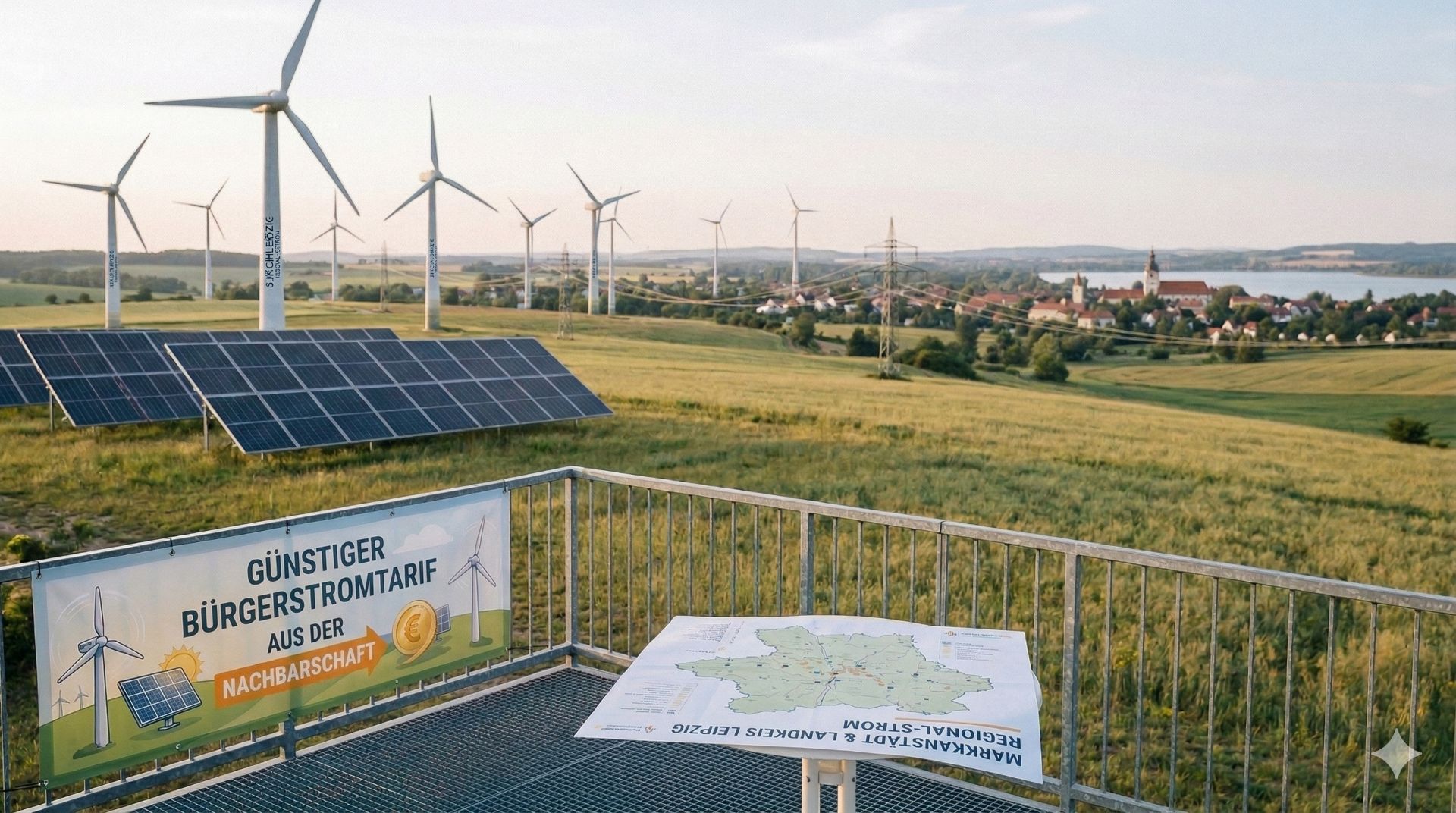 Bürgerstromtarif Landkreis Leipziger Land Teaser