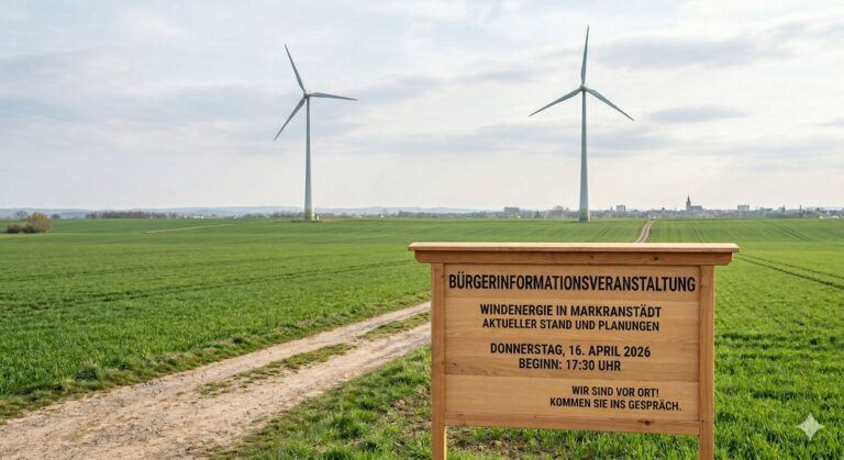 Informationsveranstaltung Windenergie Markranstädt